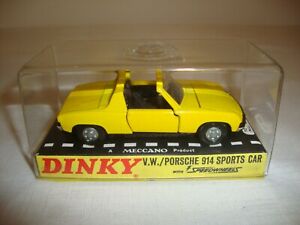 【送料無料】ホビー　模型車　車　レーシングカー ビュースポーツポルシェオリジナルボックスdinky 208 vwporsche 914 voiture de sportexcellent dans boite dorigine