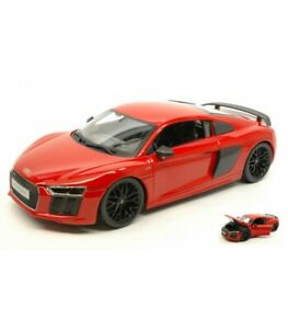 【送料無料】ホビー 模型車 車 レーシングカー アウディaudi r8 2015 red 118