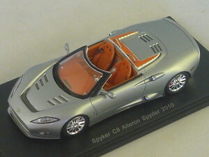 【送料無料】ホビー　模型車　車　レーシングカー スパークスパイカースパイダースポイラーマットspark s2155 spyker c8 aileron spyder 2009 argent mat 143 16,786円