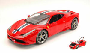 【送料無料】ホビー　模型車　車　レーシングカー フェラーリダイカストコルmodellino auto scala 118 burago ferrari 458 speciale modellismo diecast col