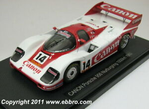 【送料無料】ホビー　模型車　車　レーシングカー ポルシェニュルブルクリンクporsche 956 nurburgring 1983 143 ebbro 44360