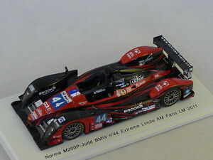 【送料無料】ホビー　模型車　車　レーシングカー スパークノーマジャッドルマンspark s2538 norma m200p judd bmw n44 extreme limite le mans 2011 143 16,786円