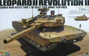 【送料無料】ホビー　模型車　車　レーシングカー ?tigermodel 4628 135 leopard ii revolution ii mbt neuf