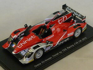 【送料無料】ホビー　模型車　車　レーシングカー スパークティリエレーシングルマンspark s3762 oreca 03nissan thiriet by tds racing n46 le mans 2013 143