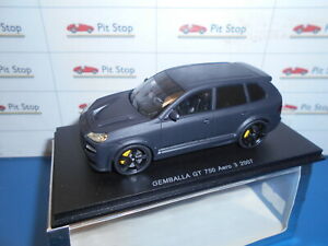 【送料無料】ホビー　模型車　車　レーシングカー エアロspas0728 by sparkmodel gemballa gt 750 aero 3 2007 143