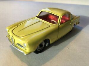 【送料無料】ホビー　模型車　車　レーシングカー アルファロメオalfa romeo coupe dinky toy, 1960
