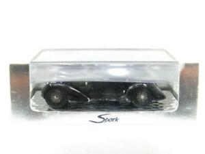 【送料無料】ホビー　模型車　車　レーシングカー スパークモデルスケールspark models resine s0601 delage d6 1937 noir 1 43 scale boxed
