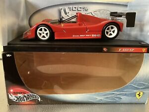 【送料無料】ホビー　模型車　車　レーシングカー フェラーリダイカストhotwheels f333 sp ferrari 2000 diecast 118 ex cond boxed