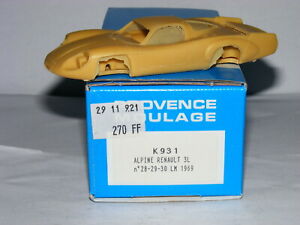 【送料無料】ホビー　模型車　車　レーシングカー エクスアンプロヴァンスアルパインルノールマン＃キットprovence moulage k931 alpine a220 renault 1969 le mans 282930 resine kit 143