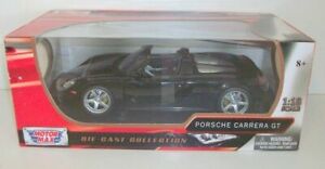 【送料無料】ホビー　模型車　車　レーシングカー スケールポルシェカレラmotormax 118 scale 73163 porsche carrera gt noir