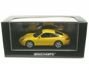 【送料無料】ホビー　模型車　車　レーシングカー ポルシェカットスピードイエローporsche 911 996 coupe vitesse jaune 1998