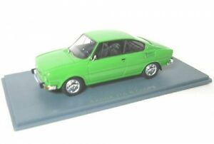 【送料無料】ホビー　模型車　車　レーシングカー シュコダカットskoda 110 r coupe vert
