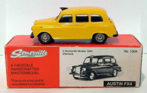 【送料無料】ホビー　模型車　車　レーシングカー モデルスケールオースティンsomerville models echelle 143 100 aaustin fx4 taxijaune