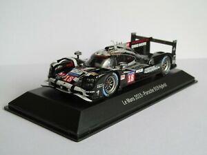【送料無料】ホビー　模型車　車　レーシングカー ポルシェハイブリッド＃ルマンポルシェプロモーションスパークミニマックススケールporsche 919 hybride 18 le mans 2015 porsche promo sparkminimax echelle 143