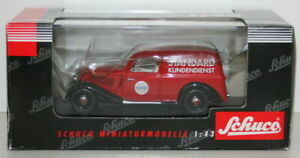 【送料無料】ホビー　模型車　車　レーシングカー モデルスケールメルセデスベンツschuco 143 scale 77183 mercedes benz 170v kasten standard kundendienst