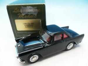 【送料無料】ホビー　模型車　車　レーシングカー ランズダウンサンビームアルパインブラックlansdowne 1963 sunbeam alpine iii noir ldm 11 a 143