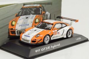 【送料無料】ホビー　模型車　車　レーシングカー ポルシェグアテマラアトランタハイブリッドテストスパーク2010 porsche 911 997 gt3 r hybrid voiture dessai atlanta septembre 143 spark