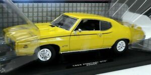 【送料無料】ホビー　模型車　車　レーシングカー ポンティアックモデルpontiac gto judge 1969jaune, motormax modele 118 voiture