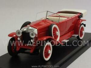 【送料無料】ホビー　模型車　車　レーシングカー フィアットダークレッドリオfiat 519 s torpedo dark red 143 rio 4422