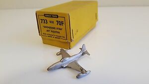 【送料無料】ホビー　模型車　車　レーシングカー ジェットボックスdinky toys 70 f 733 shooting star jet fighter en boite revendeur