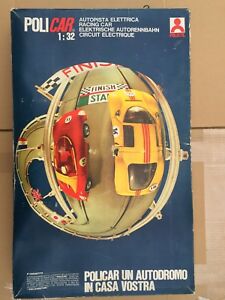 【送料無料】ホビー　模型車　車　レーシングカー ボックスcret circuit routier policar de chez polistil no scalextric
