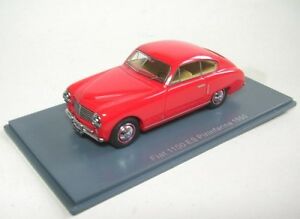 【送料無料】ホビー　模型車　車　レーシングカー フィアットピニンファリーナfiat 1100 es pininfarina red 1950 143