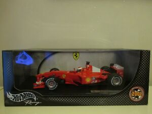 【送料無料】ホビー　模型車　車　レーシングカー フェラーリシューマッハf1 ferrari schumacher f2001 launch edition 118 neuve mattel ref 50169