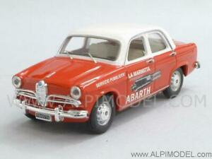 【送料無料】ホビー　模型車　車　レーシングカー アルファロメオアバルトリオalfa romeo giulietta la marmitta abarth 1957 143 rio 4218
