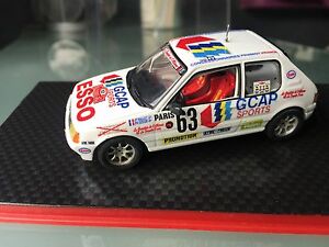 【送料無料】ホビー　模型車　車　レーシングカー ユニークプジョーラリーモンテカルロunique 1 43 peugeot 205 gti n63 rally wrc monte carlo 1986 montecarlo