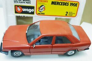 【送料無料】ホビー　模型車　車　レーシングカー イタリアメルセデスbburago italia cod 0105 mercedes 190e 124
