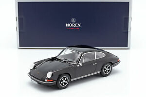 【送料無料】ホビー　模型車　車　レーシングカー ポルシェporsche 911 s coupe annee de construction 1973 noir 118 norev