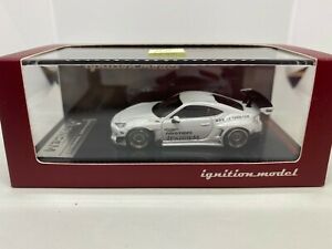 【送料無料】ホビー　模型車　車　レーシングカー イグニッションモデルトヨタ＃ignition model 164 pandem toyota 86 v3 blanco metalizado 18
