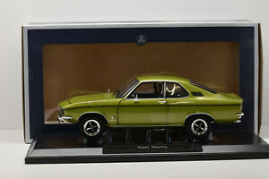 【送料無料】ホビー　模型車　車　レーシングカー オペルマンタボックスメタリックopel manta 1975 lemongreen metallic norev 118 neuve en boite