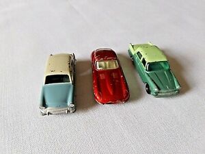 【送料無料】ホビー　模型車　車　レーシングカー マッチモコロット×ヒルマンジャガータイプテキサスオースチンmatchbox moko lesney lot x3 hillman minx 43, jaguar e type 36, austin a55 29