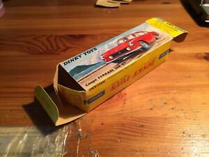 【送料無料】ホビー　模型車　車　レーシングカー フェラーリグアテマラオリジナルボックスdinky toys boite dorigine coupe ferrari 250 gt 22