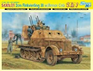 【送料無料】ホビー　模型車　車　レーシングカー ドラゴンキットsdkfz 71 2 cm flakvierling 38 dragon kit 135 d6533