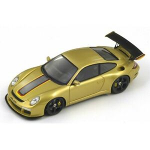 【送料無料】ホビー　模型車　車　レーシングカー スパークポルシェゴールドspark s2175 porsche ruf rt12r 2011 or 143