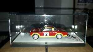 【送料無料】ホビー　模型車　車　レーシングカー フィアットアバルトラリー143 fiat 124 abarth ufficialepaganellirally 4 regioni 74