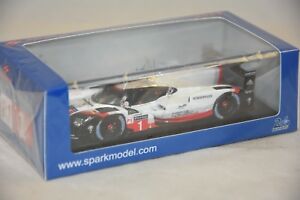 【送料無料】ホビー　模型車　車　レーシングカー スパークポルシェハイブリッドポルシェチームルマンspark s5801 porsche 919 hybrid n1 porsche lmp team 24h le mans 2017 143