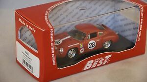 【送料無料】ホビー　模型車　車　レーシングカー ベストモデルポルシェアバルト＃ニュルブルクリンクbest model bes9591 porsche abarth 29 nurburgring 1963 143