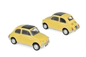 【送料無料】ホビー　模型車　車　レーシングカー フィアットイエローnorev 187772 fiat 500 l 1971 yellow 118