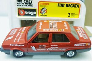 【送料無料】ホビー　模型車　車　レーシングカー イタリアフィアットマレーシアbburago italia cod 0110 fiat regata rusconi gente motori malaysia 124