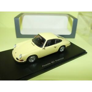 【送料無料】ホビー　模型車　車　レーシングカー ポルシェプロトタイプスパークイエローporsche 911 901 prototype jaune spark s4463 143