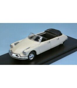 【送料無料】ホビー　模型車　車　レーシングカー シトロエンカブリオホワイトcitroen ds 19 cabrio 1960 white 143