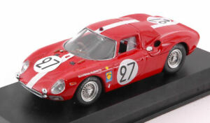 【送料無料】ホビー　模型車　車　レーシングカー フェラーリ＃モデルモデルferrari 250 lm 27 6th lm 1965 a boller d spoerry 143 model best models