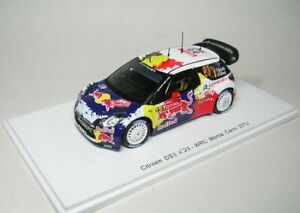 【送料無料】ホビー　模型車　車　レーシングカー シトロエン＃モデルスパークモデルcitroen ds3 23 montecarlo 2012 neuville gilsoul 143 model s3328 spark model
