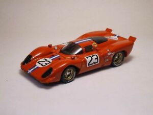 【送料無料】ホビー　模型車　車　レーシングカー フェラーリスライス＃デイトナパイパーモデルferrari 312 p coupe 23 5th daytona 1970 piper adamowicz 143 model