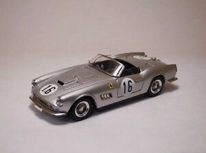 【送料無料】ホビー　模型車　車　レーシングカー フェラーリカリフォルニア＃ルマングロスマンモデルferrari 250 california 16 5th le mans 1959 grossman tavano 143 model