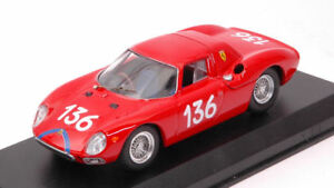 【送料無料】ホビー　模型車　車　レーシングカー フェラーリ＃タルガフローリオモデルferrari 250 lm 136 14th targa florio 1965 a nicodemi f lessona 143 model
