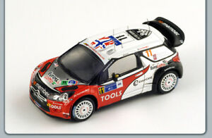 【送料無料】ホビー　模型車　車　レーシングカー シトロエン＃メキシコラリーモデルスパークモデルcitroen ds3 wrc 11 4th mexico rally 2011 143 model s3304 spark model